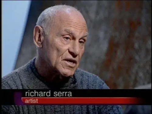 Richard Serra_peliplat