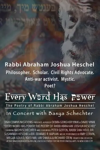 Every Word Has Power: The Poetry of Rabbi Abraham Joshua Heschel_peliplat