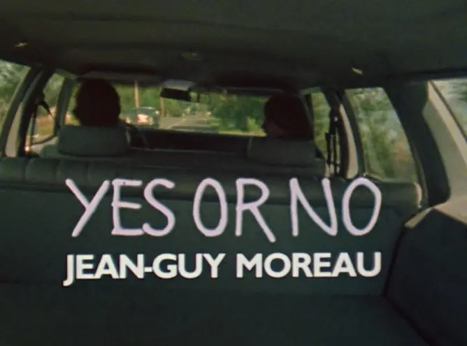 Yes or No, Jean-Guy Moreau_peliplat