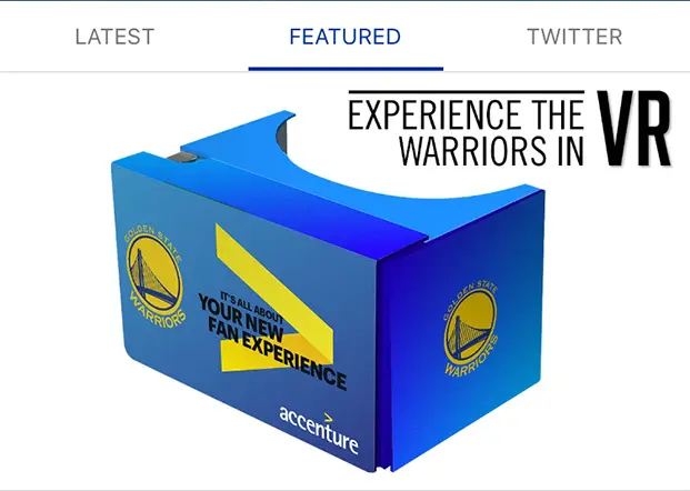 Golden State Warriors VR_peliplat