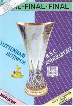 1984 UEFA Cup Final: Tottenham Hotspur Vs Anderlecht_peliplat