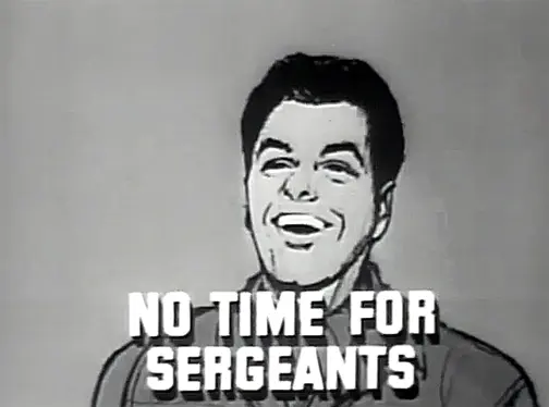 No Time for Sergeants_peliplat