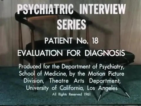 Psychiatric Interview Series: Patient No. 18 - Evaluation for Diagnosis_peliplat