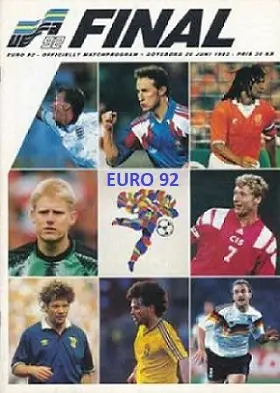 1992 UEFA European Football Championship_peliplat