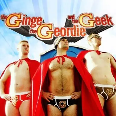 The Ginge, the Geordie and the Geek_peliplat