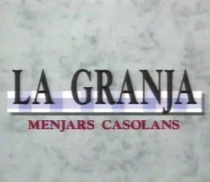 La Granja, menjars casolans_peliplat