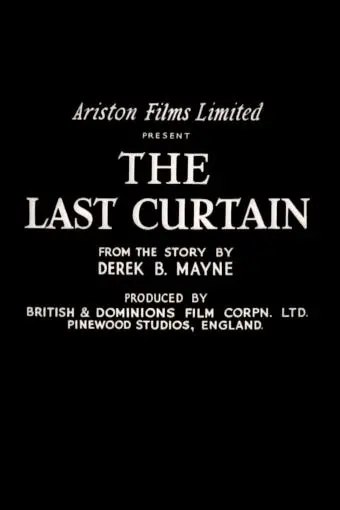 The Last Curtain_peliplat