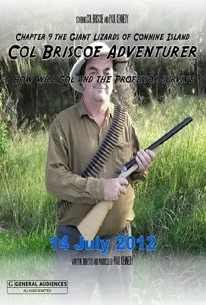 Col Briscoe Adventurer, Chapter 9 the Giant Lizards of Connine Island_peliplat
