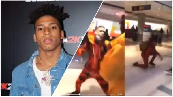 NLE CHOPPA GOT INTO A FIGHT WITH A NBA YOUNGBOY FAN