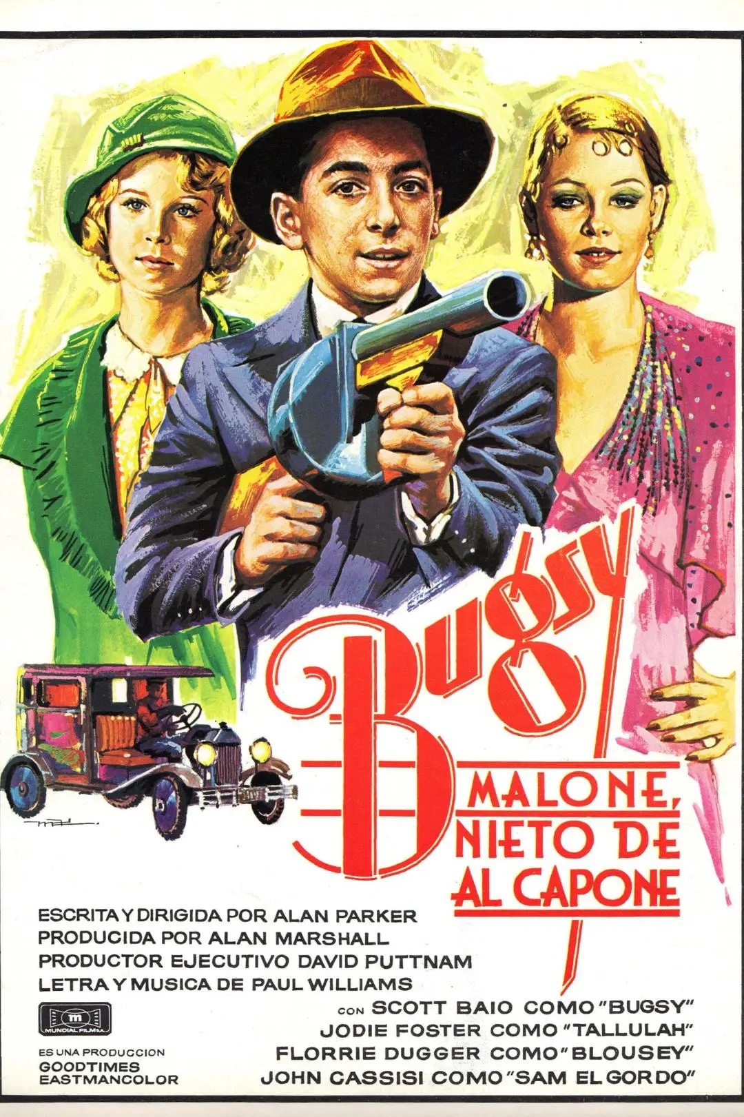 Bugsy Malone_peliplat