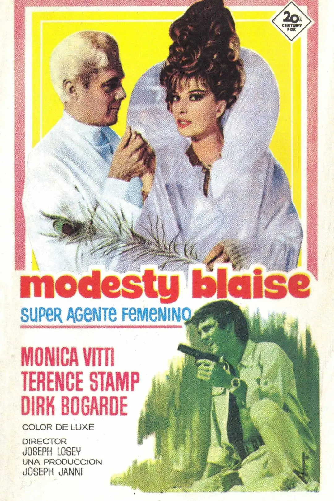 Modesty Blaise, superagente femenino_peliplat