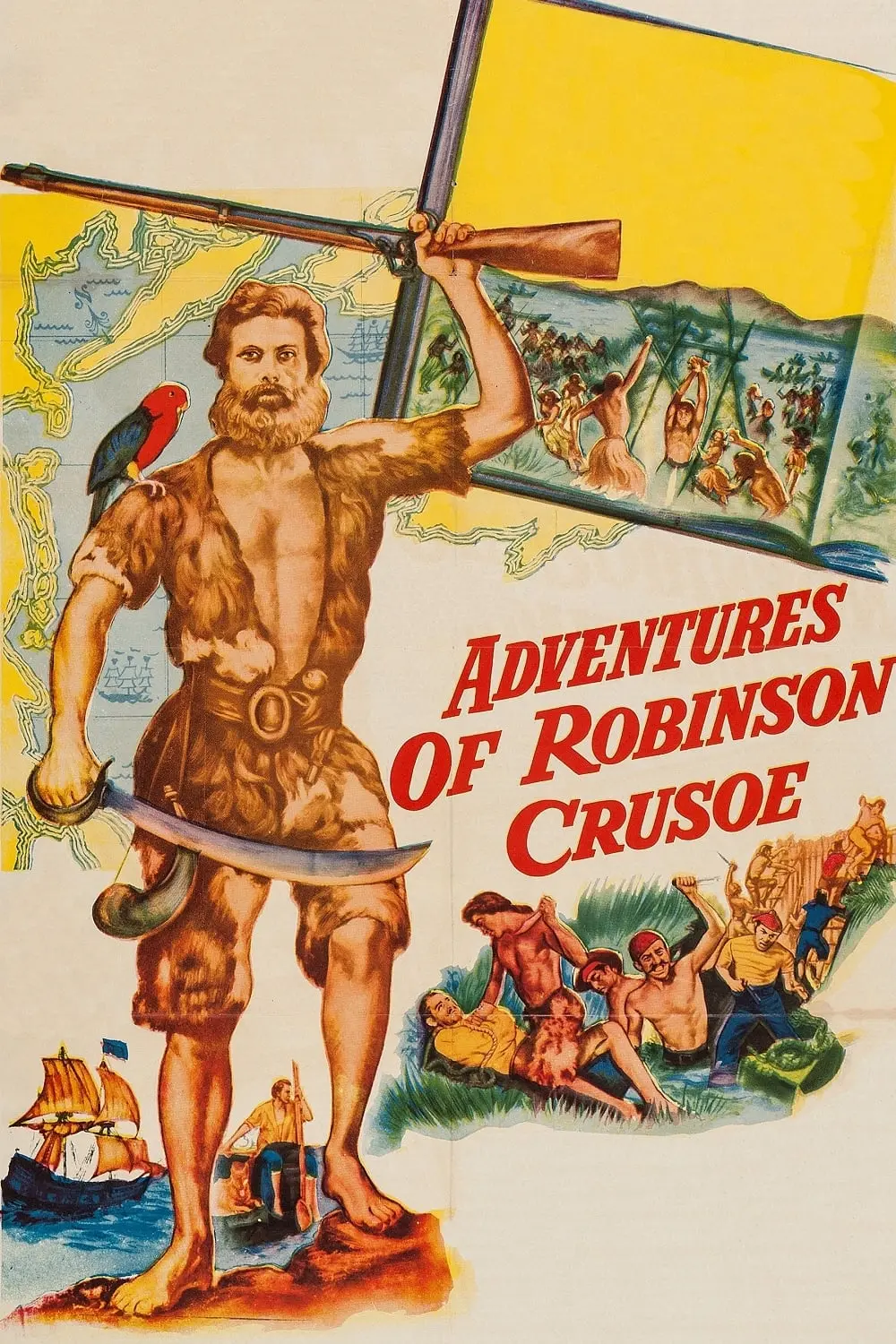 Las aventuras de Robinson Crusoe_peliplat
