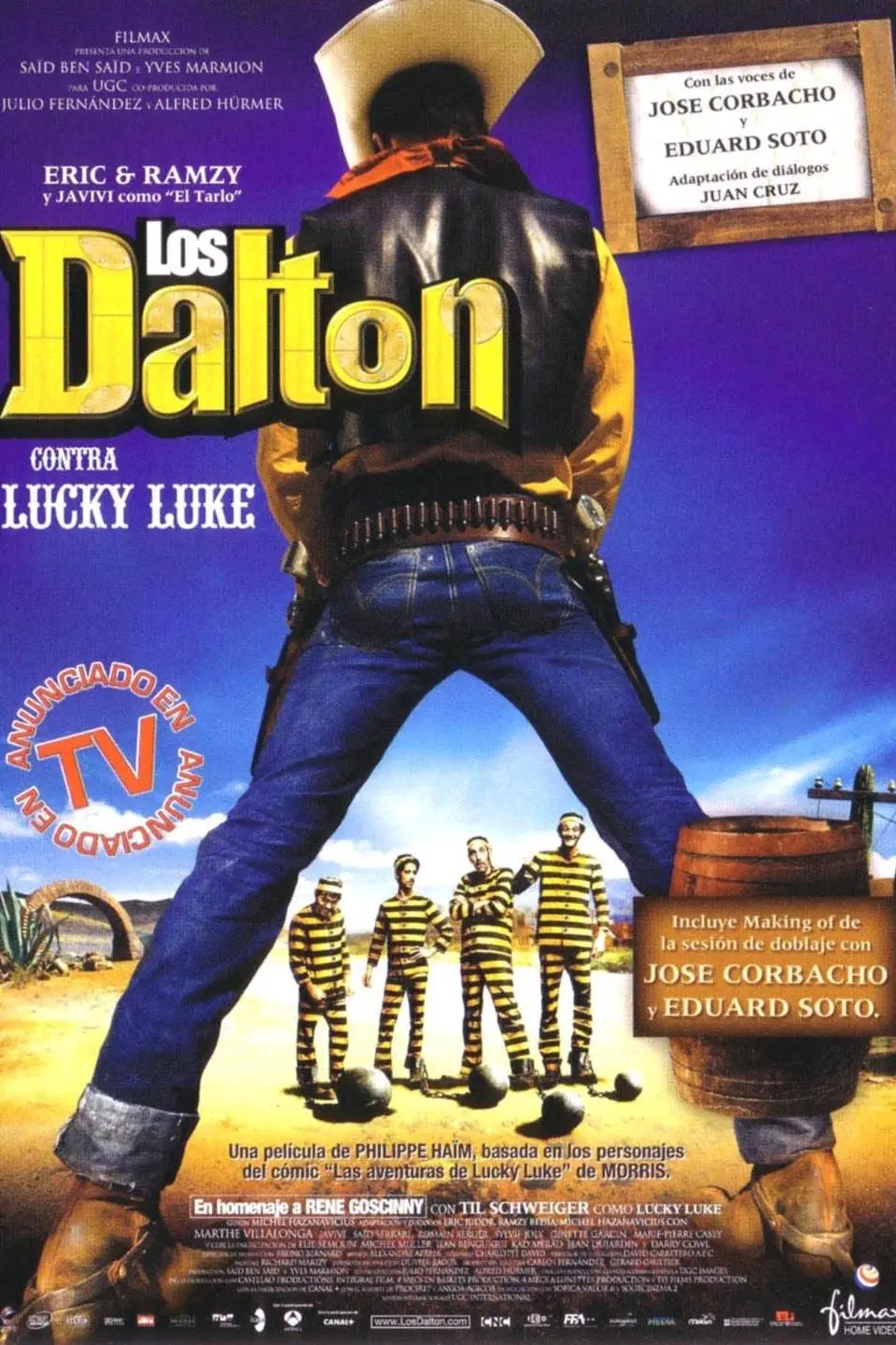 Los Dalton contra Lucky Luke_peliplat