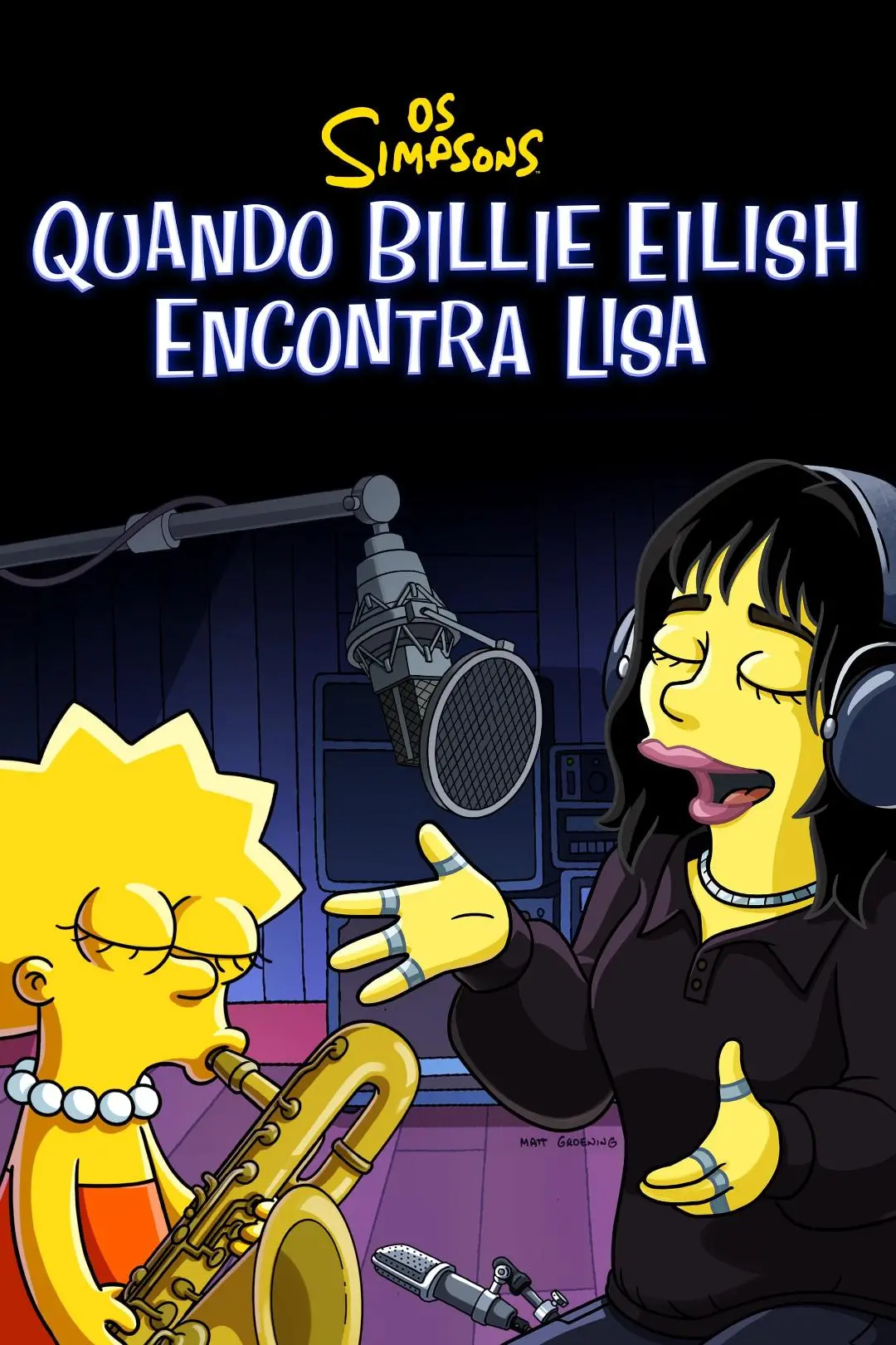 Os Simpsons: Quando Billie Eilish Encontra Lisa_peliplat