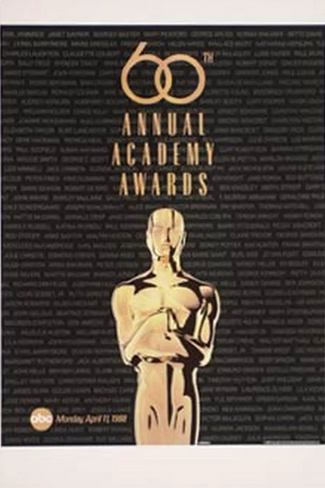 60th Annual Academy Awards_peliplat