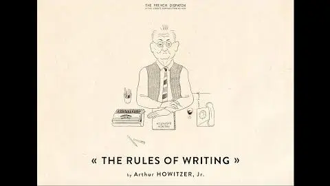 “The Rules of Writing” by Arthur HOWITZER Jr._peliplat