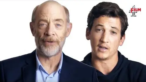 Miles Teller & J.K. Simmons talk Whiplash | Film4 Interview Special_peliplat