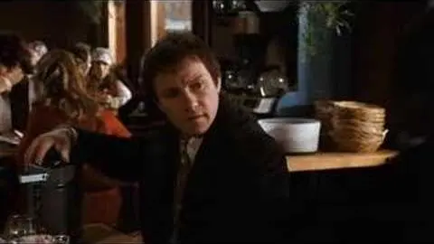 Harvey Keitel. FINGERS. Restaurant scene._peliplat