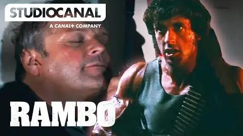 Rambo’s Final Standoff with the Sheriff | Rambo I with Sylvester Stallone & Brian Dennehy_peliplat
