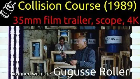 Collision Course (1989) 35mm film trailer, scope 4K_peliplat
