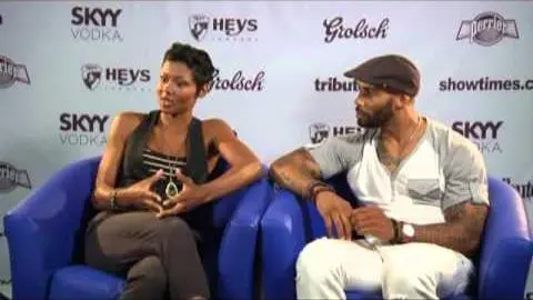 Emayatzy Corinealdi & Omari Hardwick | Toronto Film Festival 2012_peliplat