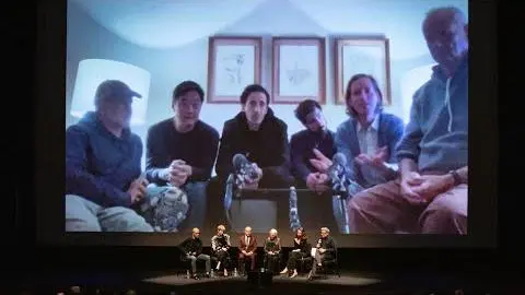 Wes Anderson and Cast on The French Dispatch_peliplat