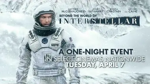 Beyond The World of Interstellar - A special one-night cinema event_peliplat