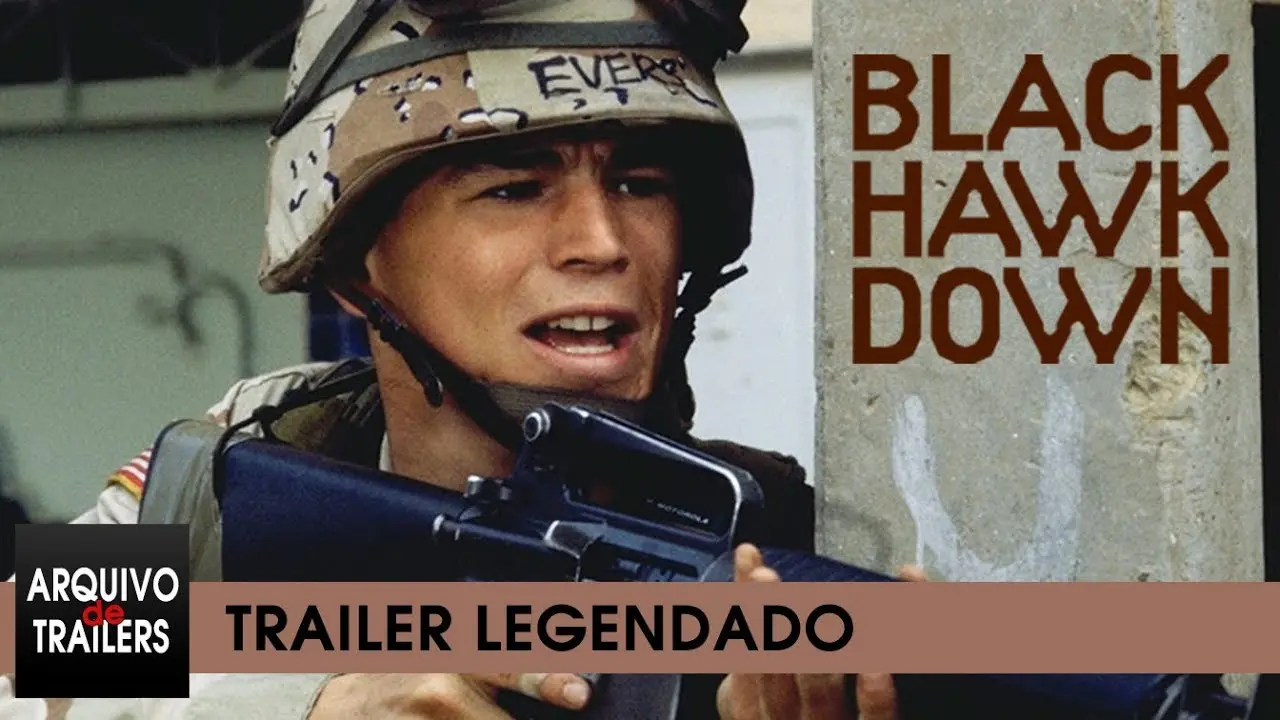 Falcão Negro em Perigo (Black Hawk Down 2001) - Trailer Legendado_peliplat
