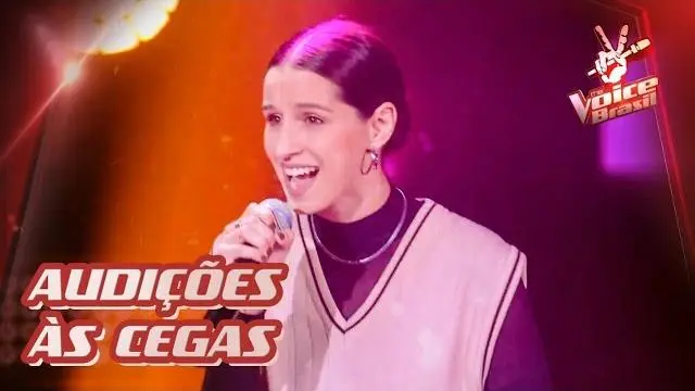 Natália Nó sings "Bang" in the Blind Auditions | The Voice Brazil | 12ª season_peliplat