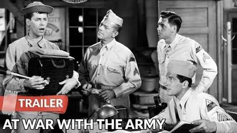At War with the Army 1950 Trailer | Dean Martin | Jerry Lewis_peliplat