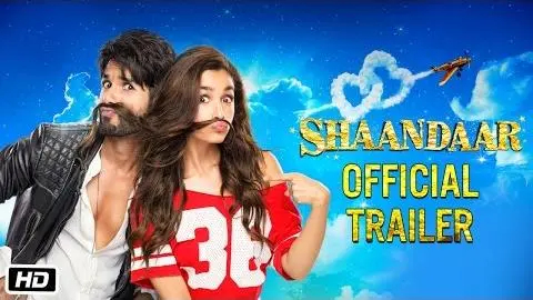 Shaandaar | Official Trailer | Alia Bhatt & Shahid Kapoor_peliplat