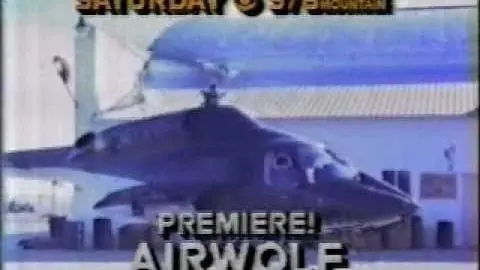 "AIRWOLF": 'Daddy's Gone a Hunt'n' (#1.01) - Original CBS Promo_peliplat