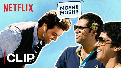 Hrithik Roshan Funny Scene | Moshi Moshi | Zindagi Na Milegi Dobara | Netflix India_peliplat