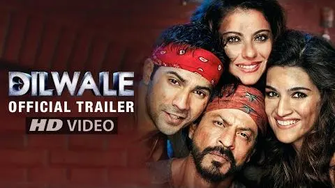 Dilwale Trailer | Kajol, Shah Rukh Khan, Varun Dhawan, Kriti Sanon | A Rohit Shetty Film_peliplat