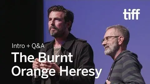 THE BURNT ORANGE HERESY Cast and Crew Q&A | TIFF 2019_peliplat