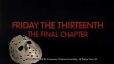 Friday the 13th: The Final Chapter 1984 TV trailer_peliplat