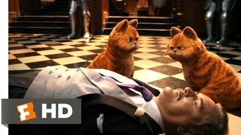 Garfield: A Tail of Two Kitties (5/5) Movie CLIP - The Animals Fight Back (2006) HD_peliplat