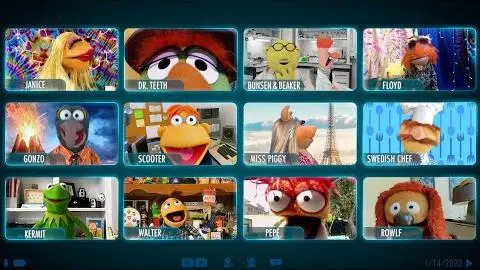 The Muppets Video Call | Muppets Now | Disney+_peliplat