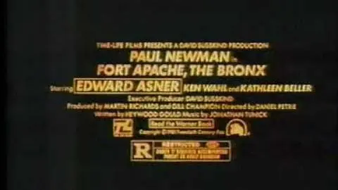 Fort Apache The Bronx 1981 TV trailer_peliplat