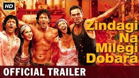 Zindagi Na Milegi Dobara | Official Trailer | Hrithik Roshan, Farhan Akhtar, Abhay Deol_peliplat