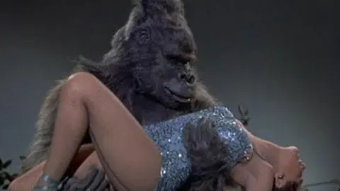 John Landis on Gorilla At Large_peliplat