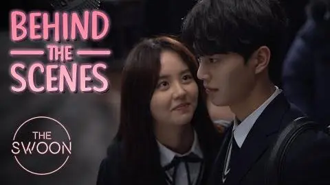 [Behind the Scenes]Kim So-hyun and Song Kang prepare for their first kiss scene |Love Alarm[ENG SUB]_peliplat
