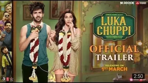 Luka Chuppi Official Trailer | Kartik Aaryan,Kriti Sanon,Pankaj Tripathi,Aparshakti Khurana| 1 March_peliplat