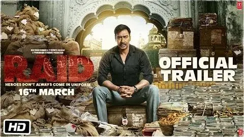 Raid | Official Trailer | Ajay Devgn | Ileana D'Cruz | Raj Kumar Gupta | 16th March_peliplat