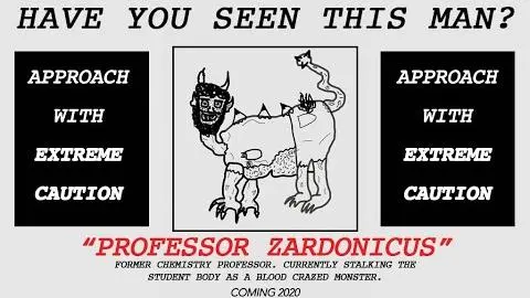 The Curse of Professor Zardonicus - Official Teaser Trailer_peliplat