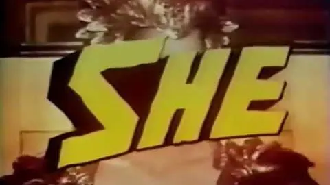 Ursula Andress in She 1965 TV trailer_peliplat