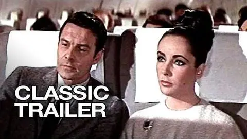The V.I.P.s (1963) Official Trailer #1 - Elizabeth Taylor Movie HD_peliplat