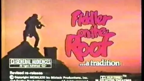 Fiddler on the Roof 1979 re-release TV trailer_peliplat