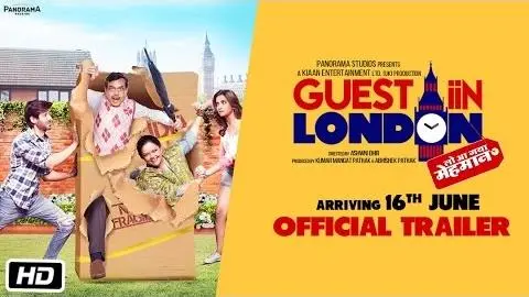 Guest iin London | Official Trailer | Paresh Rawal, Kartik Aaryan, Kriti Kharbanda, Tanvi Azmi_peliplat