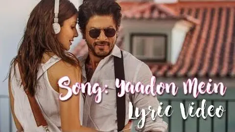 Yaadon Mein | Jab Harry Met Sejal | Lyric Video | Jonita Gandhi, Mohammed Irfan, Cuca Rosetta_peliplat